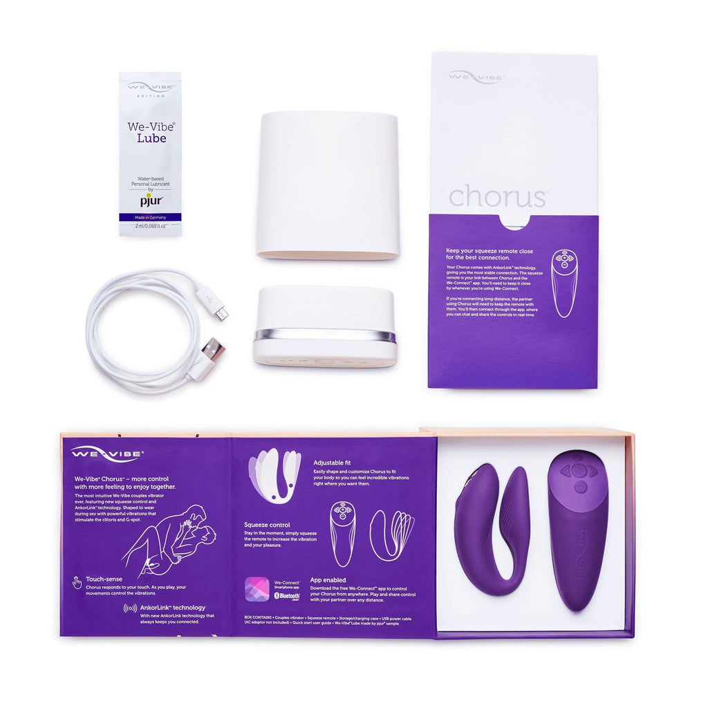 New WeVibe Chorus Couples Vibrator