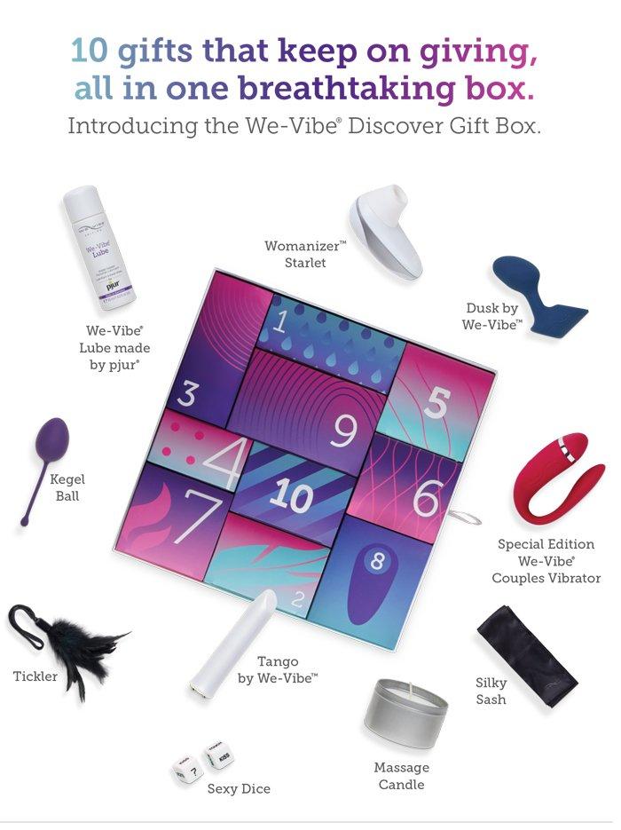 We-Vibe Discover 10 Day Advent Gift Box